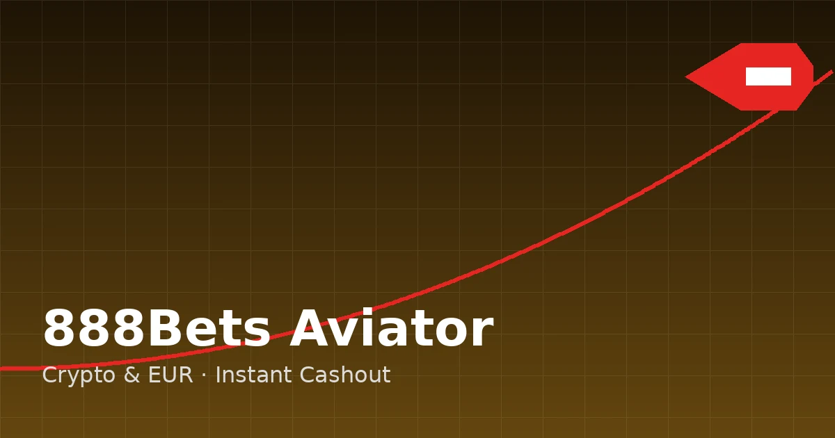 888bets Aviator Krypto Casino Bonus