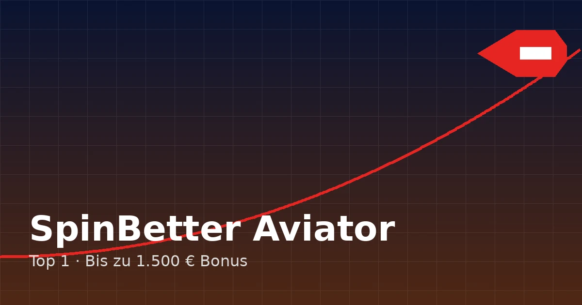 SpinBetter Aviator Bonus Willkommensangebot