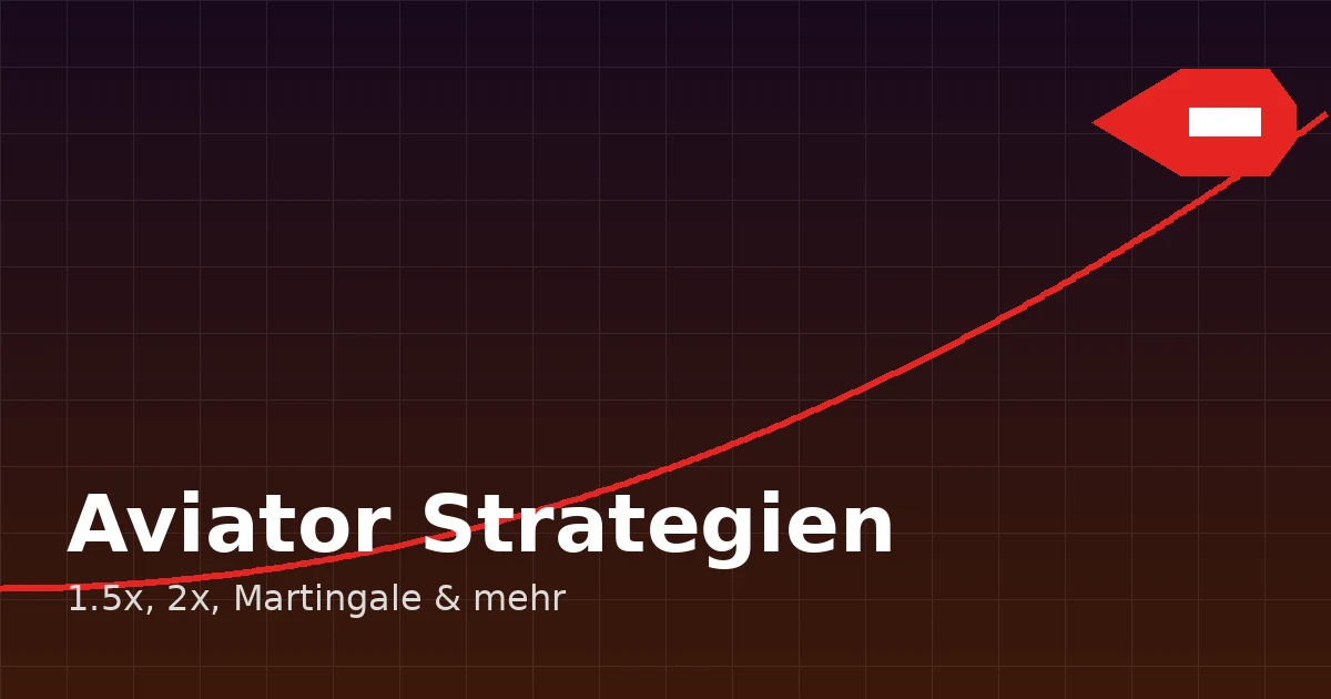 Aviator Strategien Übersicht Multiplikator-Kurve